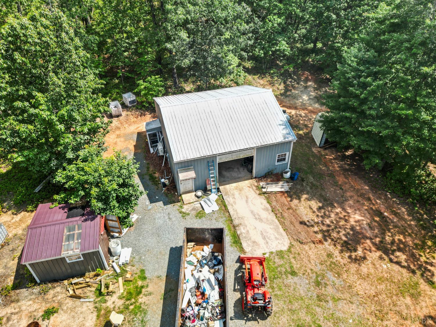 1720 Gallows Road Gretna, VA 24557 - Photo 61 of 73 an aerial view of a house with swimming pool and patio