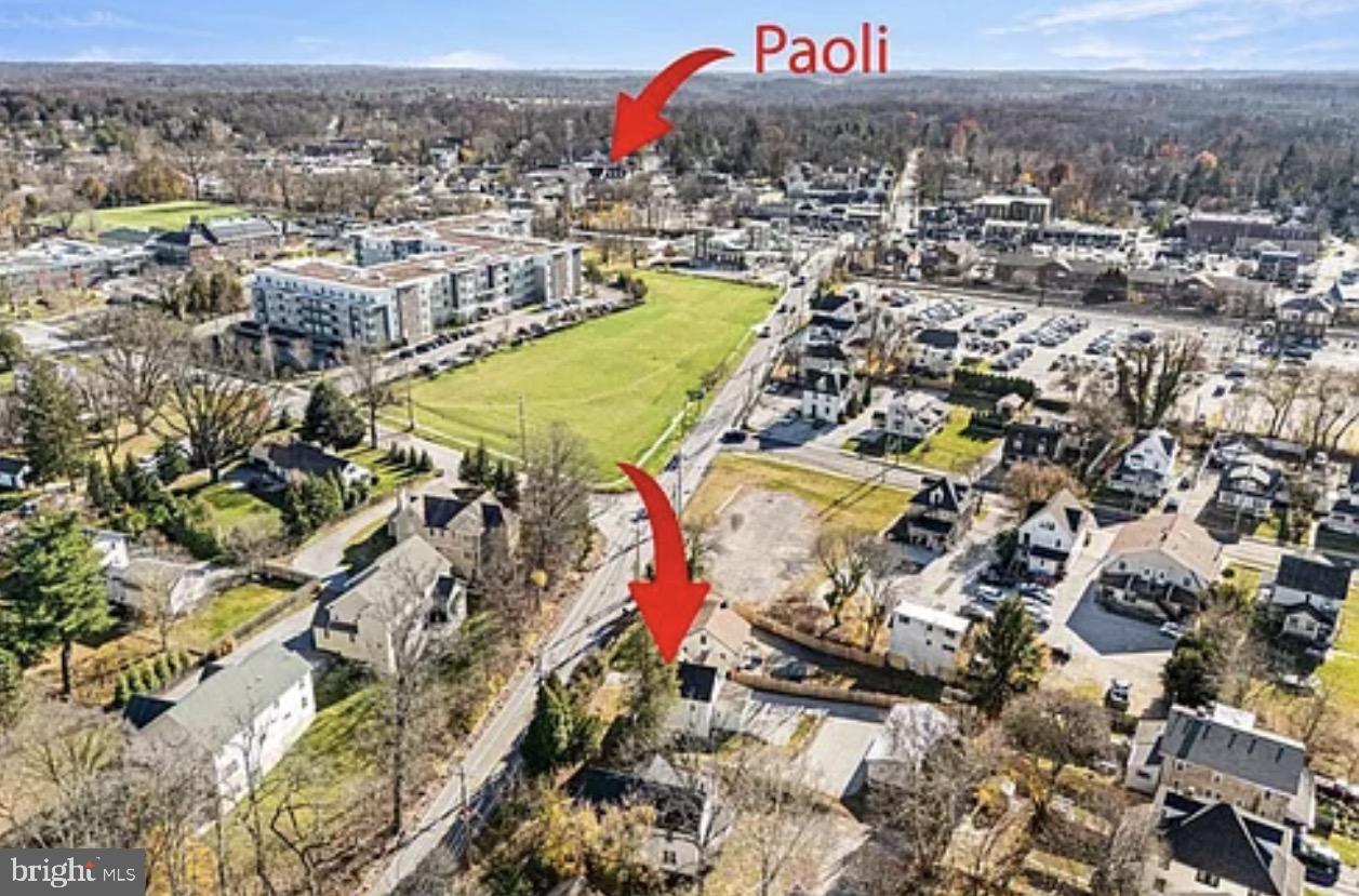 106 North Valley Road, Unit 2 Paoli, PA 19301 - Photo 16 of 17 Scenic Aerial View of Paoli