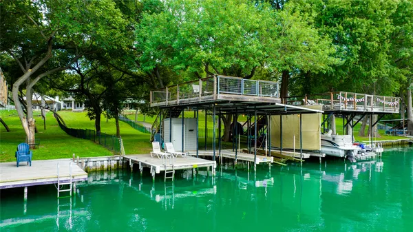 an outdoor view of a lake view