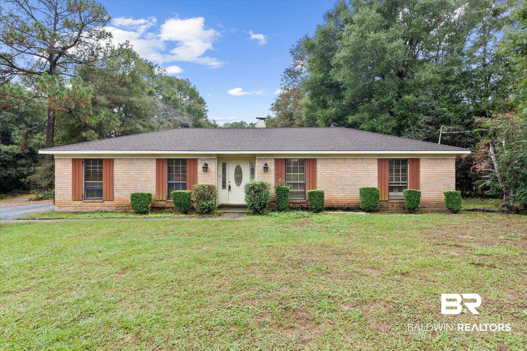 9445 Howells Ferry Road Semmes, AL 36575 - Photo 1 of 20 Ranch-style house featuring a front yard