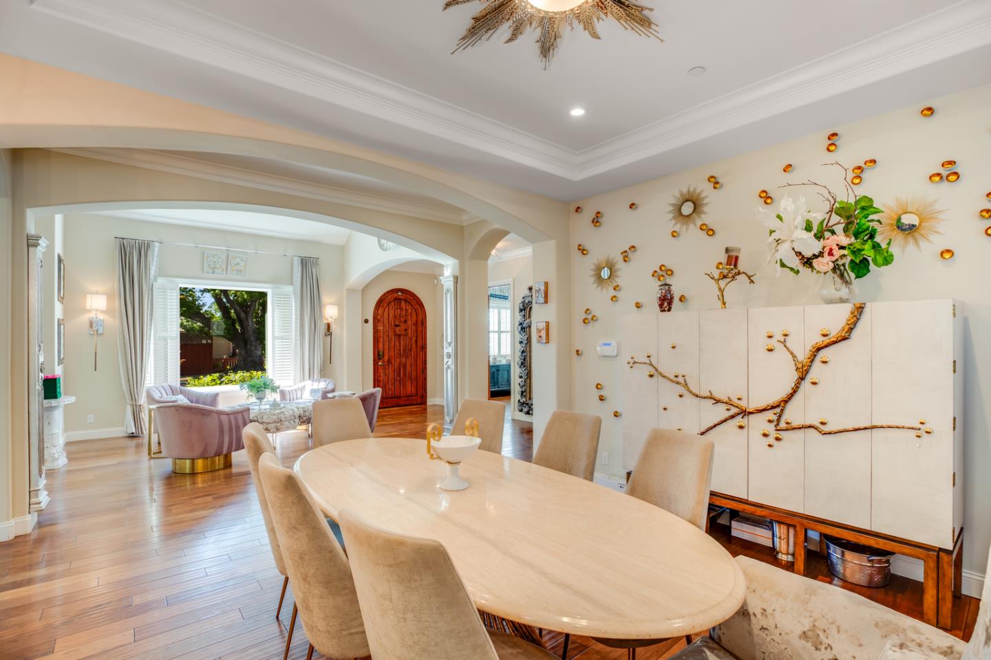 2446 Cherry Avenue San Jose, CA 95125 - Photo 14 of 49 a view of a dining room with furniture and wooden floor