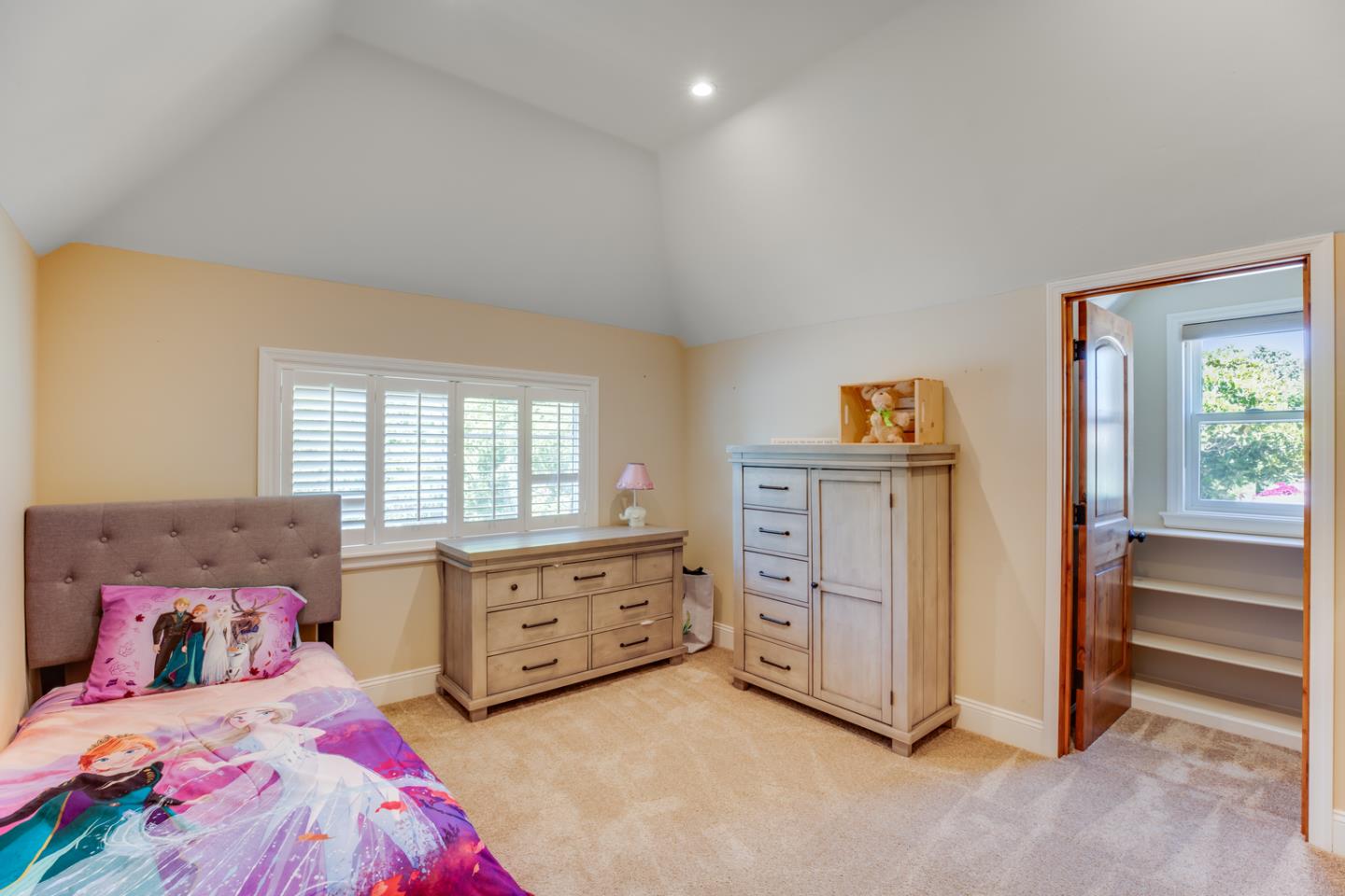 2446 Cherry Avenue San Jose, CA 95125 - Photo 32 of 49 a bedroom with a bed and a cabinets