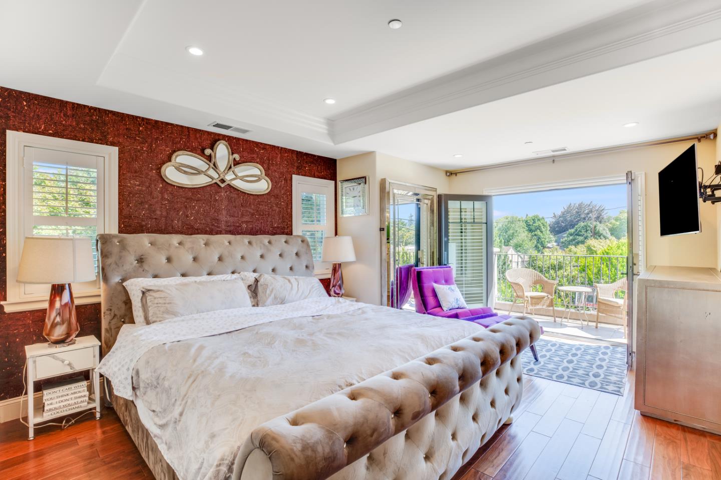 2446 Cherry Avenue San Jose, CA 95125 - Photo 38 of 49 a bedroom with a bed and a large window