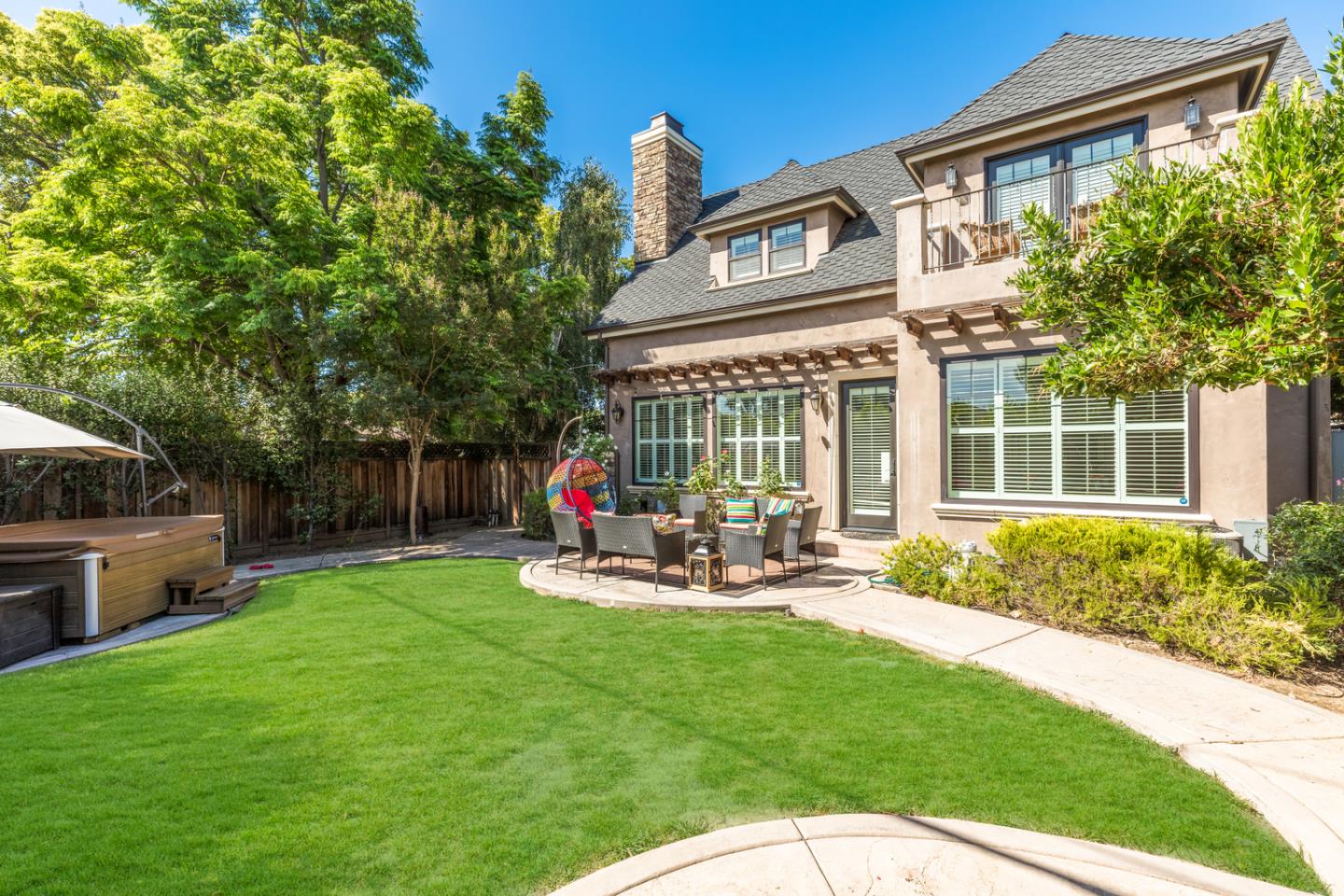 2446 Cherry Avenue San Jose, CA 95125 - Photo 44 of 49 a view of a house with backyard sitting area and garden