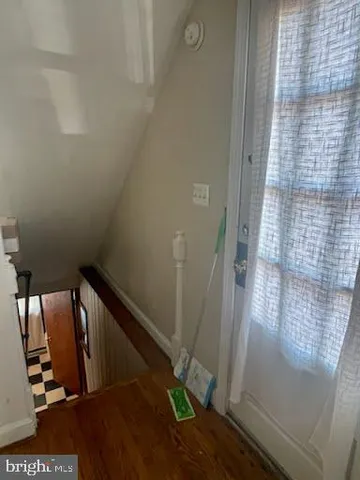 a view of an entryway