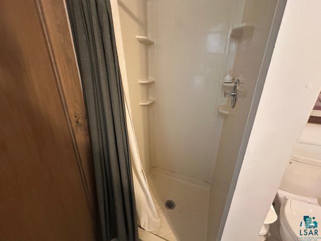 2734 Bear Island River Road Ely, MN 55731 - Photo 29 of 37 Full bath with a shower stall and toilet