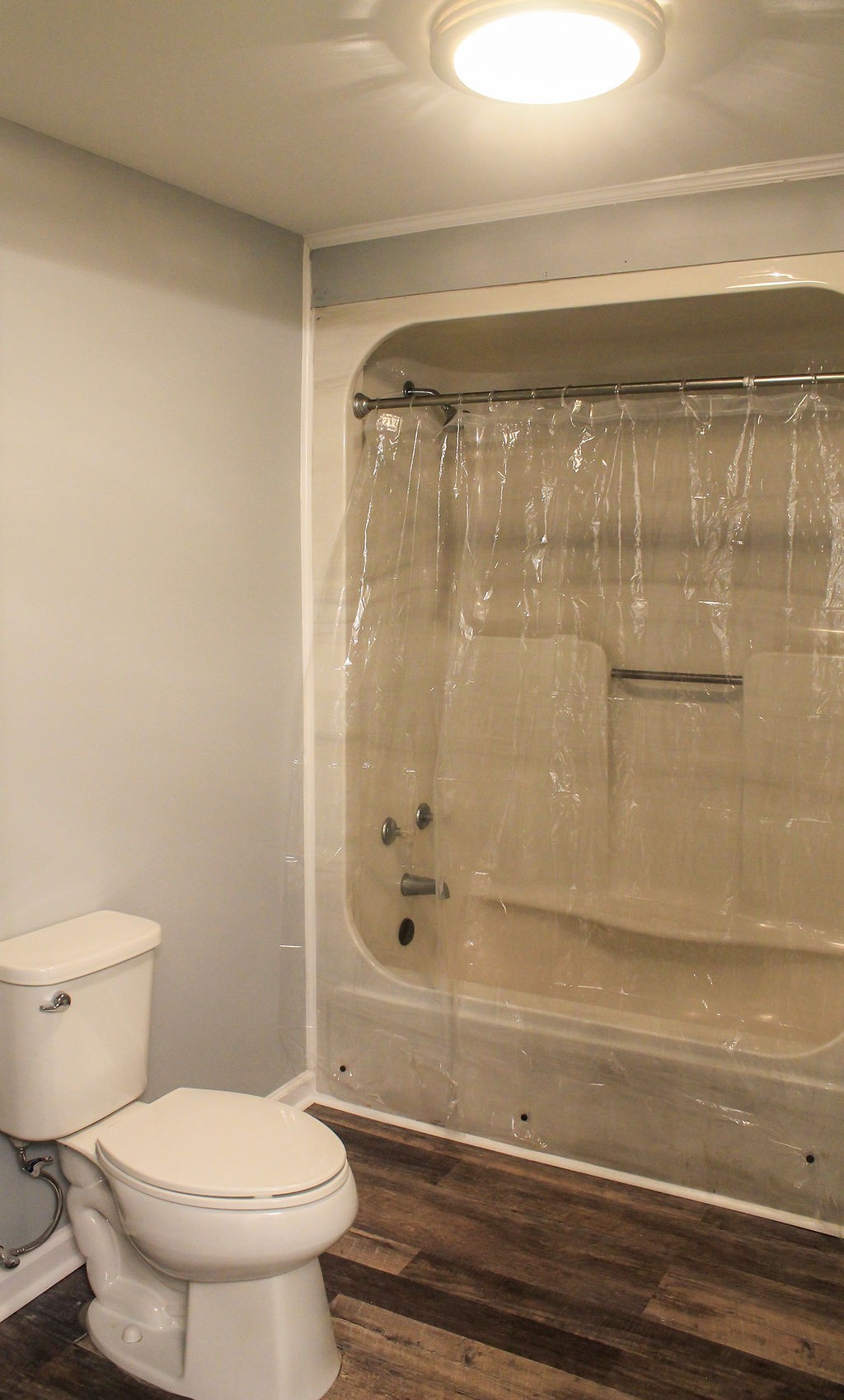 288 Clubbs Road Portland, TN 37148 - Photo 46 of 48 a bathroom with a shower and a toilet