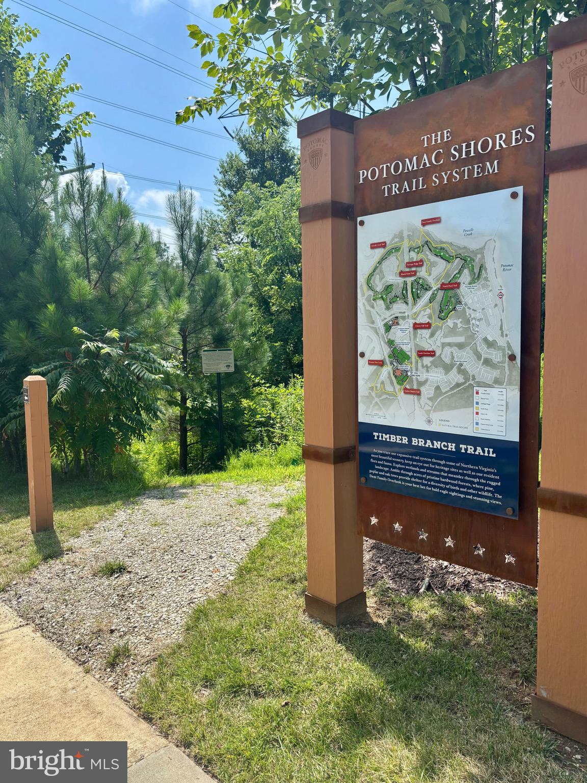 1655 Aspen Poplar Road Dumfries, VA 22026 - Photo 49 of 57 Walking Trail's Trailhead