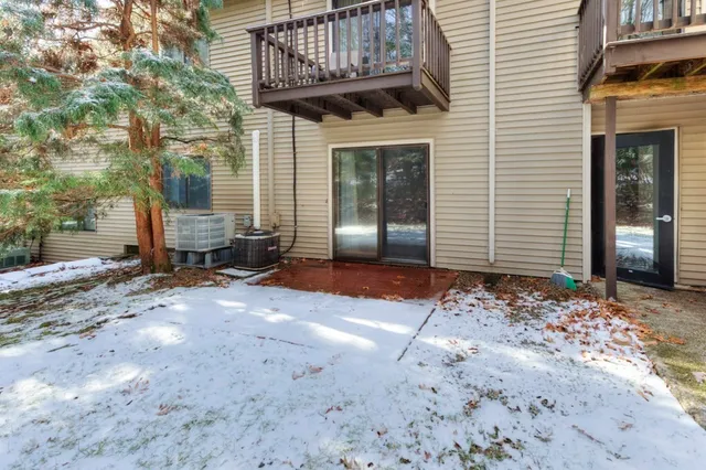 a view of a house with a patio