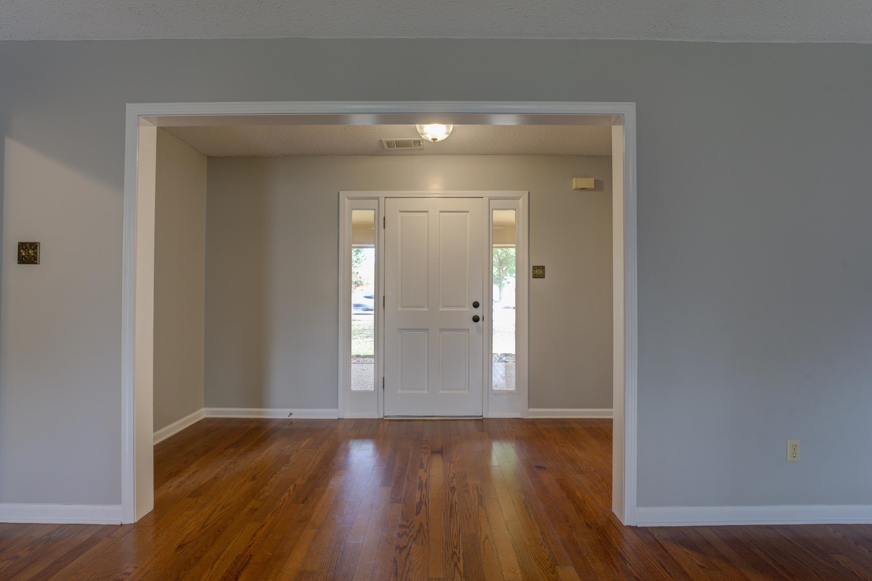 Greet your guests as they enter into the gracious entry.