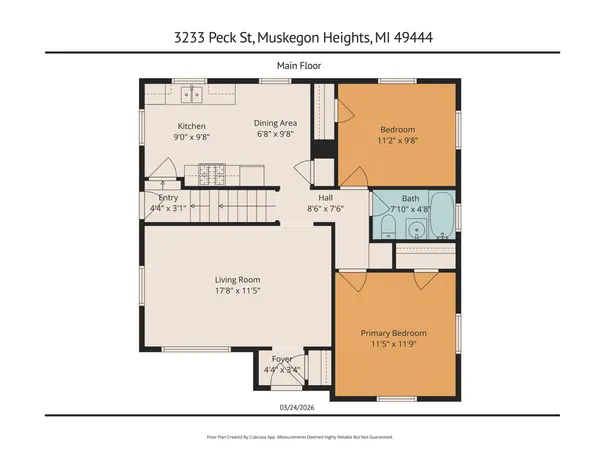 $129,900 | 3233 Peck Street, Muskegon, MI 49444