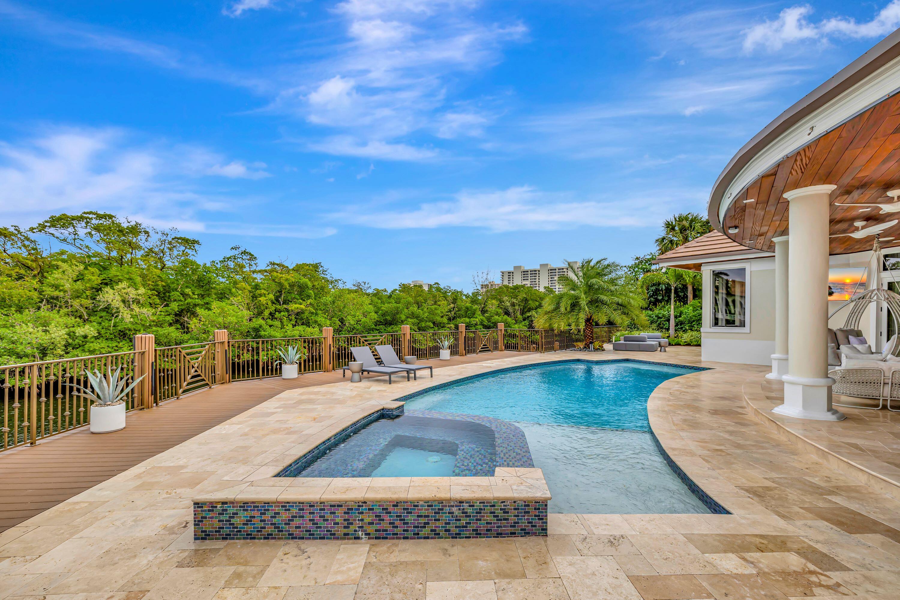751 Northeast 45th Road Boca Raton, FL 33431 - Photo 26 of 41 HL_26_Pool and back of house
