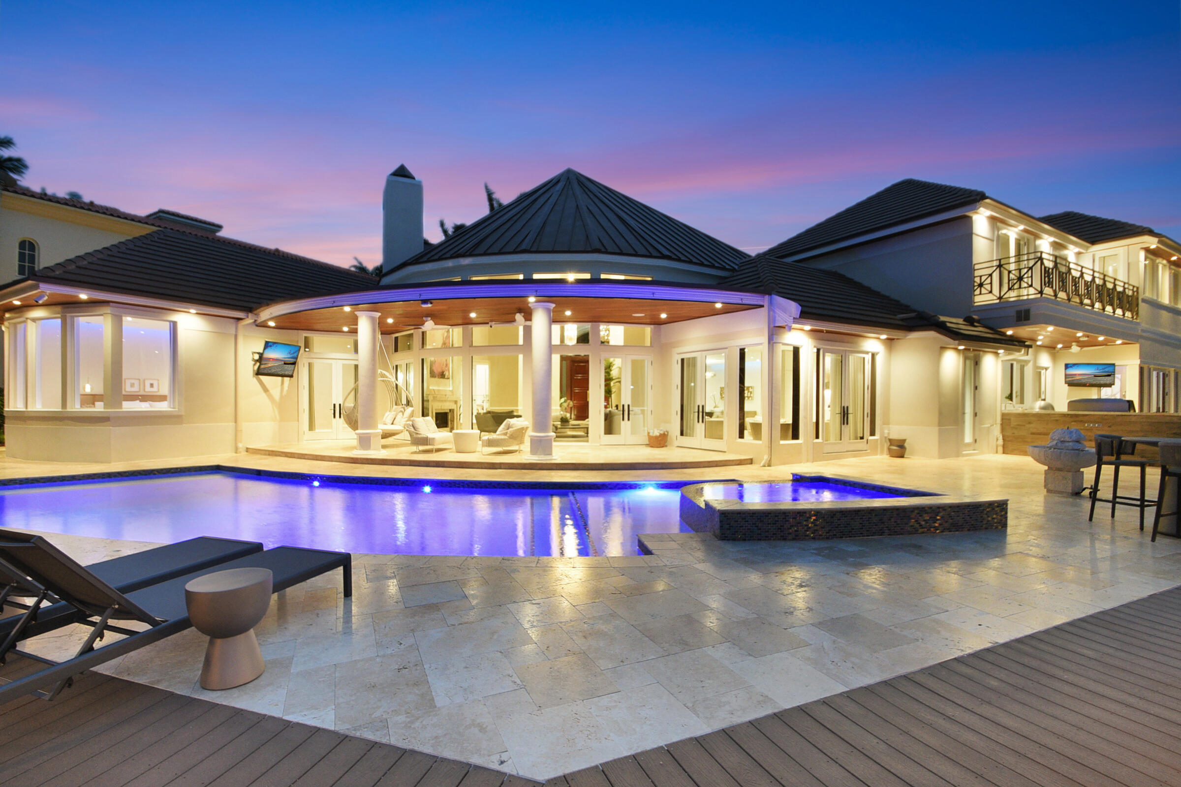 751 Northeast 45th Road Boca Raton, FL 33431 - Photo 41 of 41 HL_41_Outside back evening