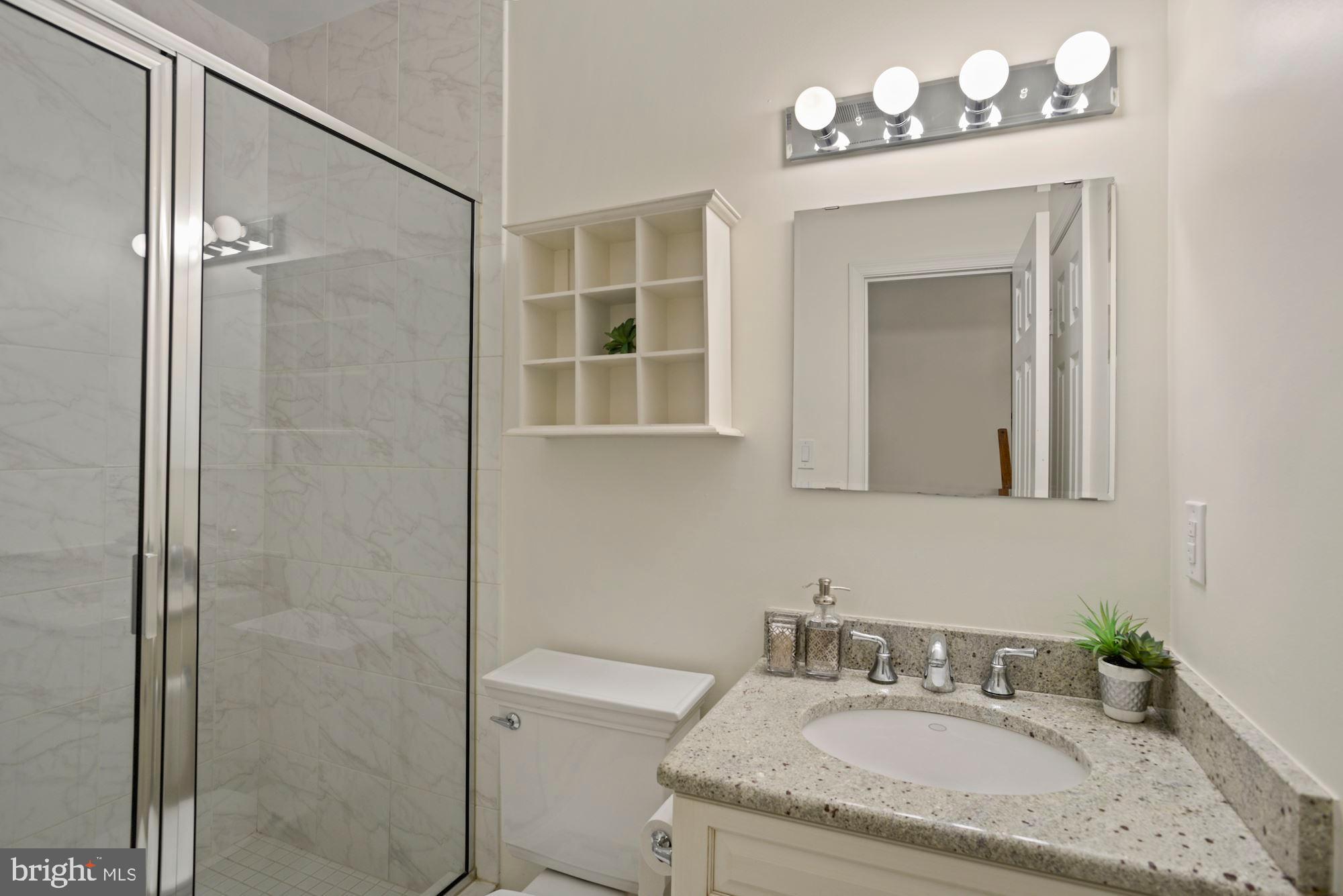 3644 Reservoir Road Northwest Washington, DC 20007 - Photo 22 of 27 Lower level bathroom with shower.