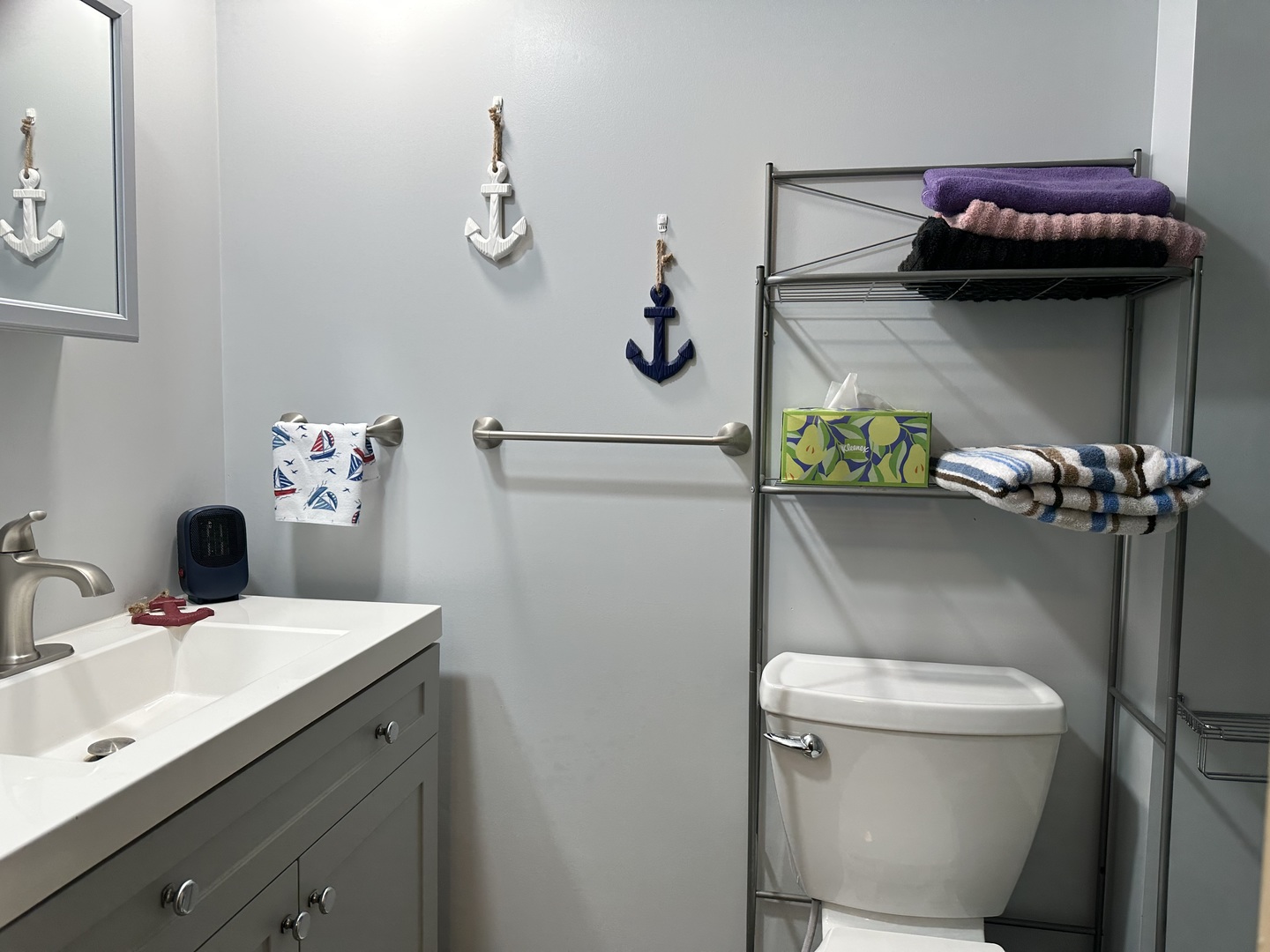 1470 Stone Road Albany, IL 61230 - Photo 9 of 16 a bathroom with a sink and mirror