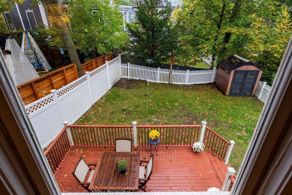 15 Harris Avenue Boston, MA 02130 - Photo 5 of 27 a balcony with wooden floor