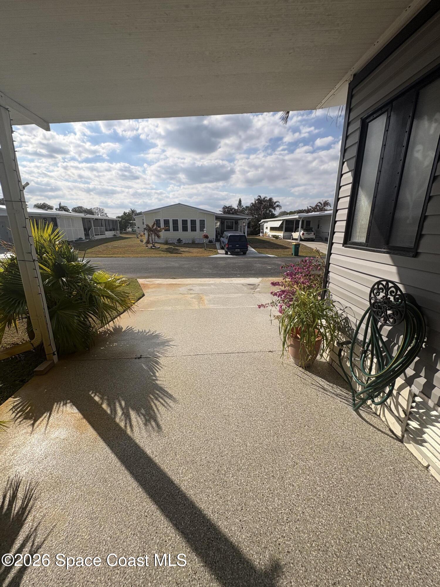 7625 Longhorn Avenue, Unit P3 Micco, FL 32976 - Photo 9 of 40 a view of balcony with furniture