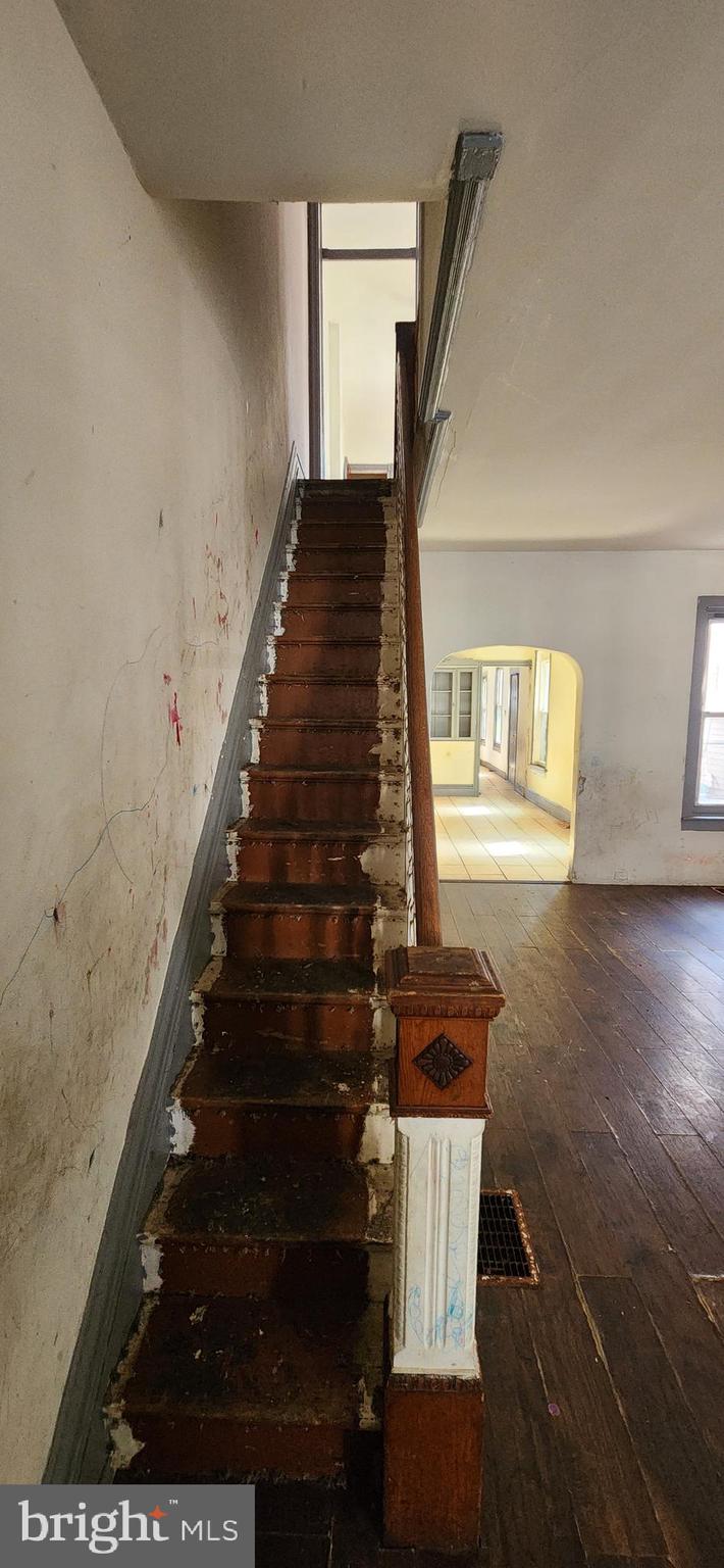 120 West Buttonwood Street Reading, PA 19601 - Photo 16 of 21 a view of entryway and hall with wooden floor