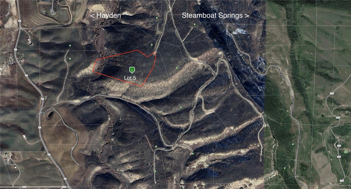 37700 Whitestone Place Hayden, CO 81639 - Photo 6 of 9 a bird view of under construction