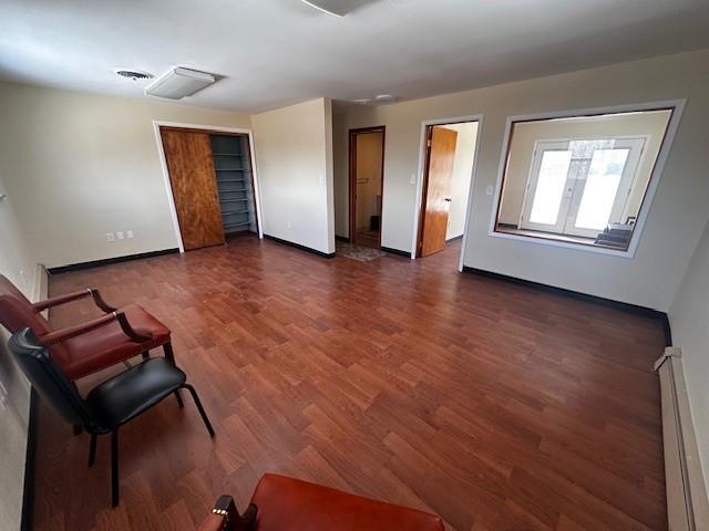 3138 Mount Morris Road Waynesburg, PA 15370 - Photo 4 of 12 a view of a livingroom with wooden floor and stairs