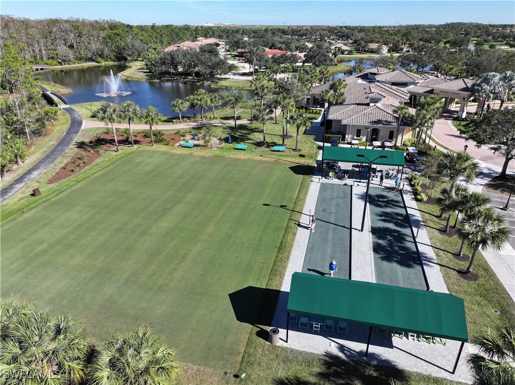10459 Casella Way, Unit 102 Fort Myers, FL 33913 - Photo 28 of 29 an aerial view of a house with a garden
