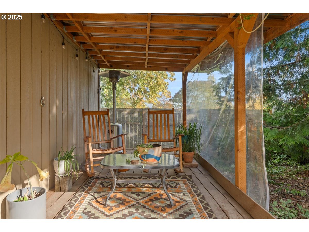 3837 North Juneau Street Portland, OR 97203 - Photo 27 of 32 a view of porch with seating space