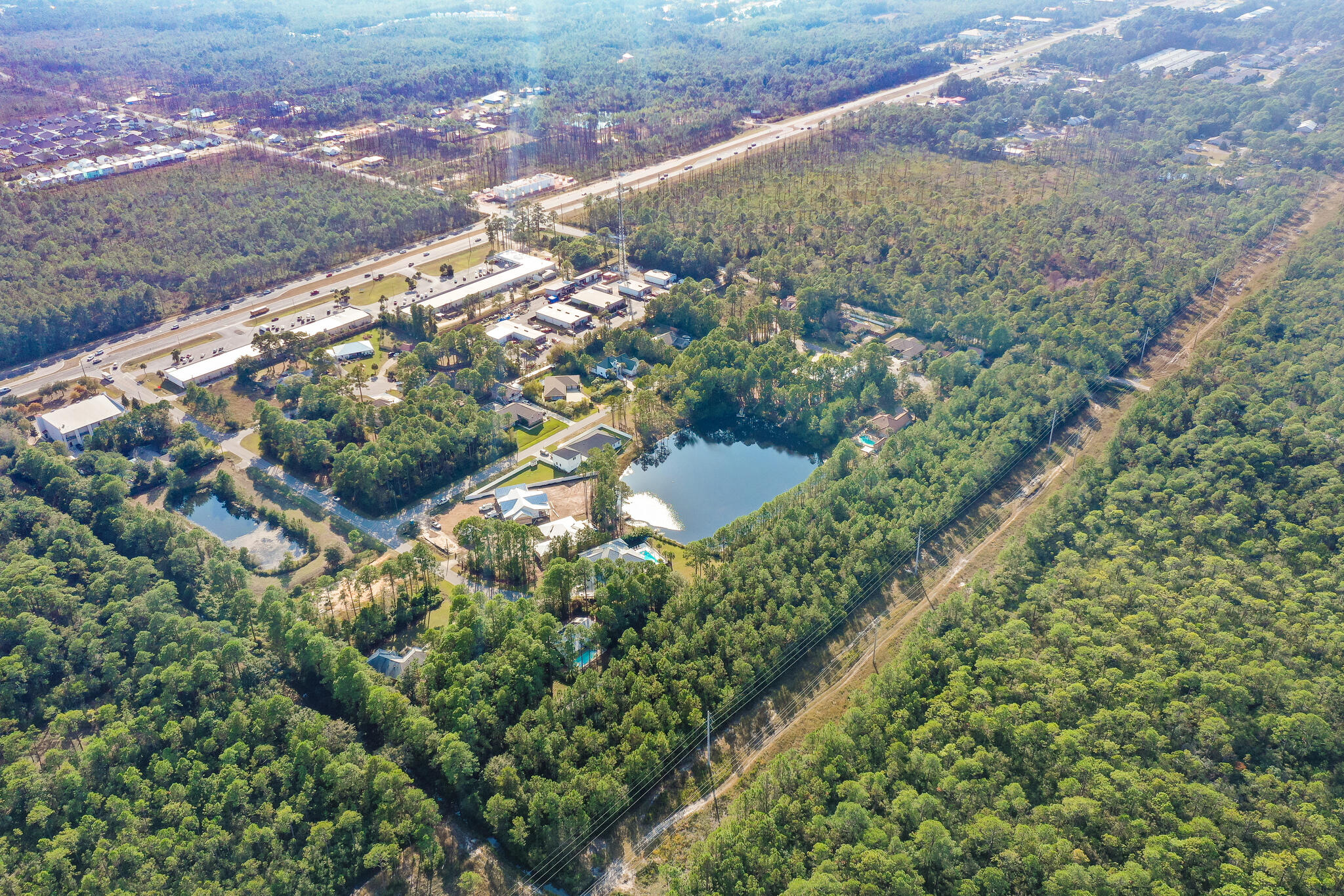 Lot 8 Bishop-Tolbert Road Santa Rosa Beach, FL 32459 - Photo 4 of 9 a view of a yard with plants