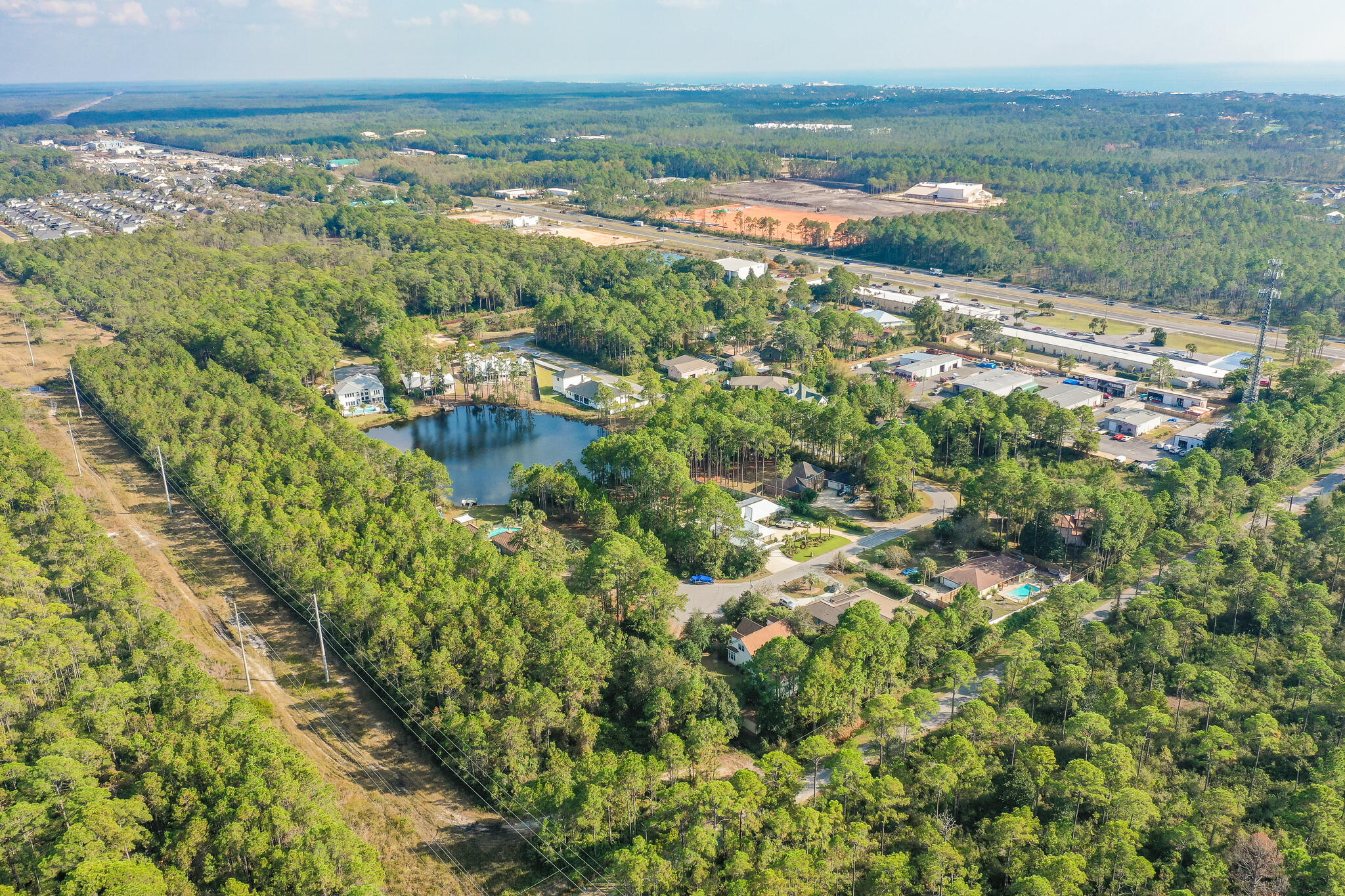 Lot 8 Bishop-Tolbert Road Santa Rosa Beach, FL 32459 - Photo 6 of 9 a view of city with ocean