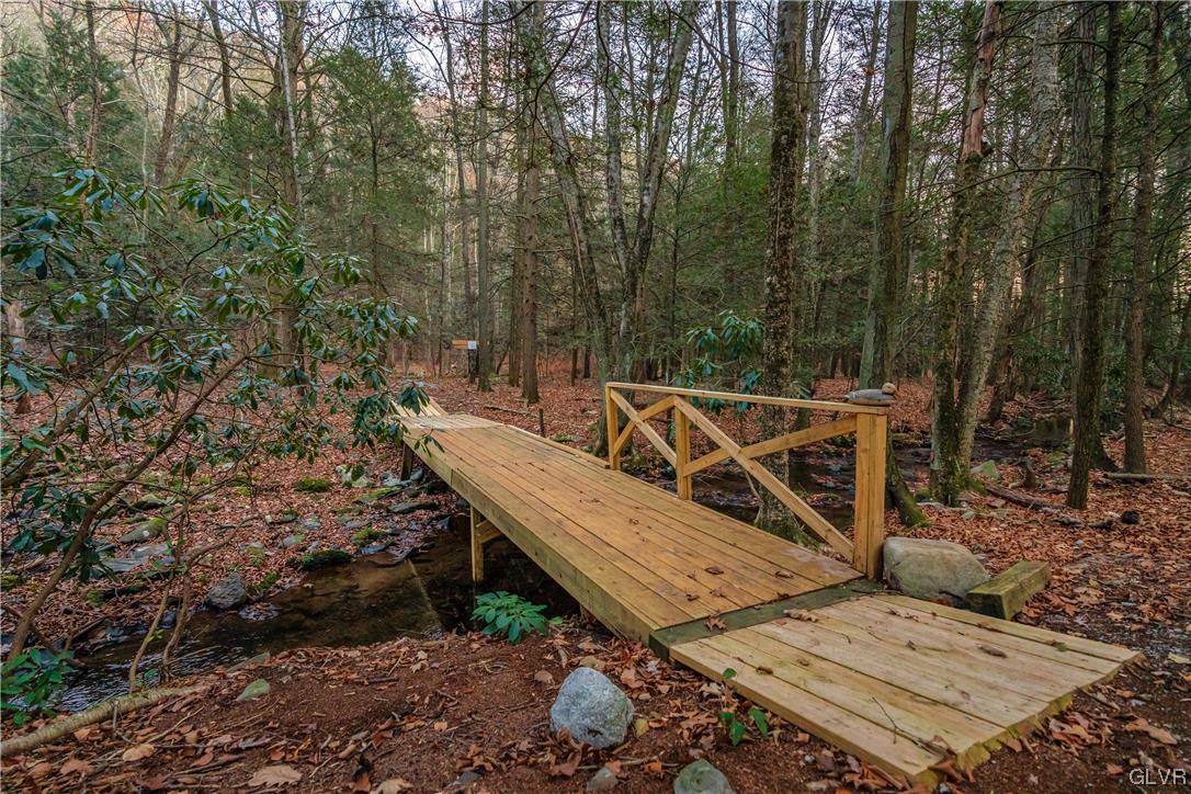 0 Laurel Road Lehighton, PA 18235 - Photo 10 of 17 a view of a roof deck with wooden fence and trees