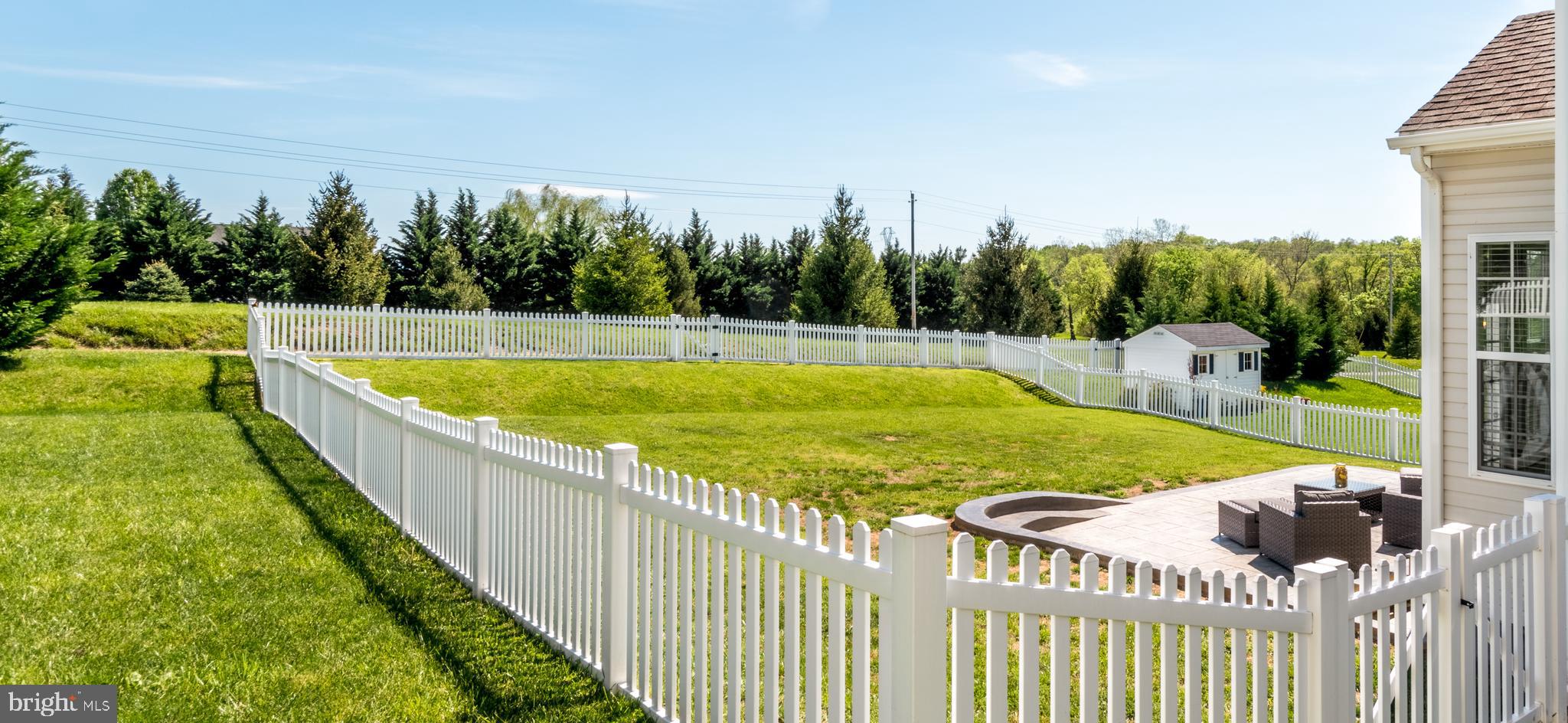 50 Bouldin Road Charles Town, WV 25414 - Photo 25 of 49 Completely fenced in backyard with 3 gates