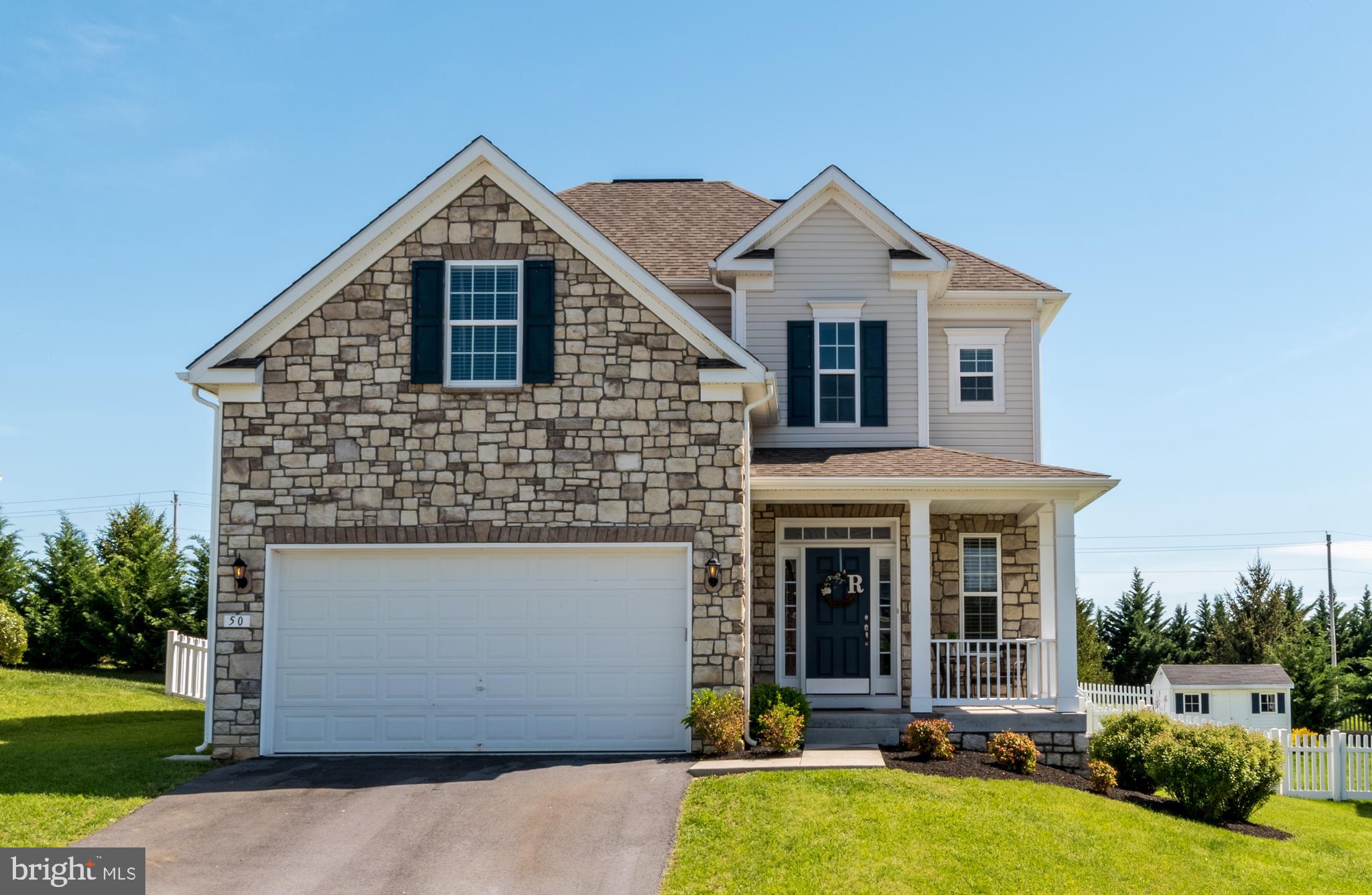 50 Bouldin Road Charles Town, WV 25414 - Photo 44 of 49 Beautiful stone gives great curb appeal.
