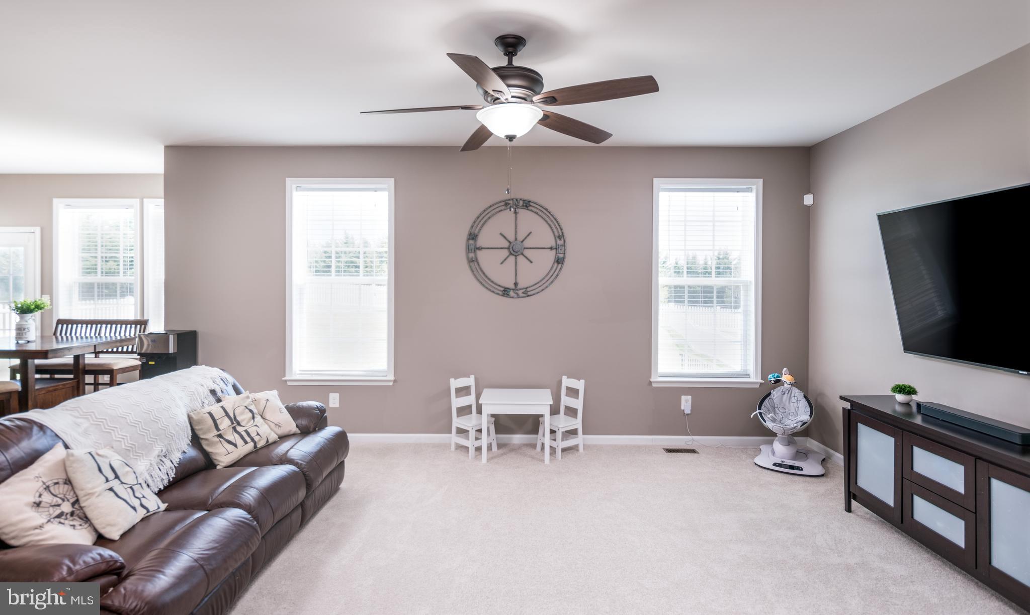 50 Bouldin Road Charles Town, WV 25414 - Photo 8 of 49 Living room with brand new carpet