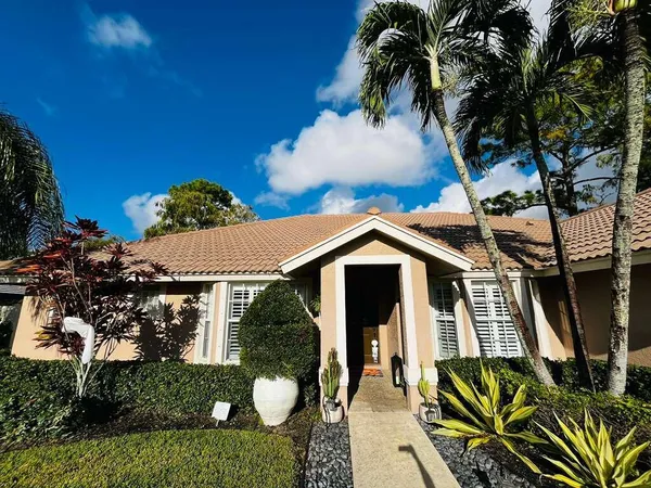 a view of a house with a patio