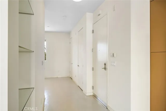 a view of a bathroom with a shower