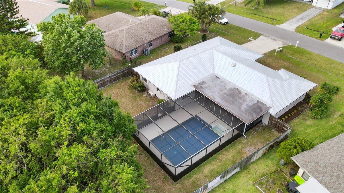 2138 Southeast Dolphin Road Port St. Lucie, FL 34952 - Photo 29 of 31 an aerial view of a house