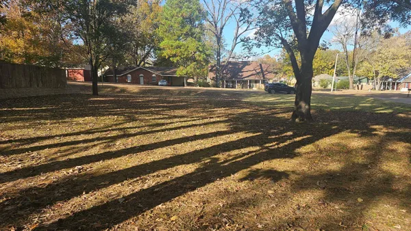 a view of street with trees