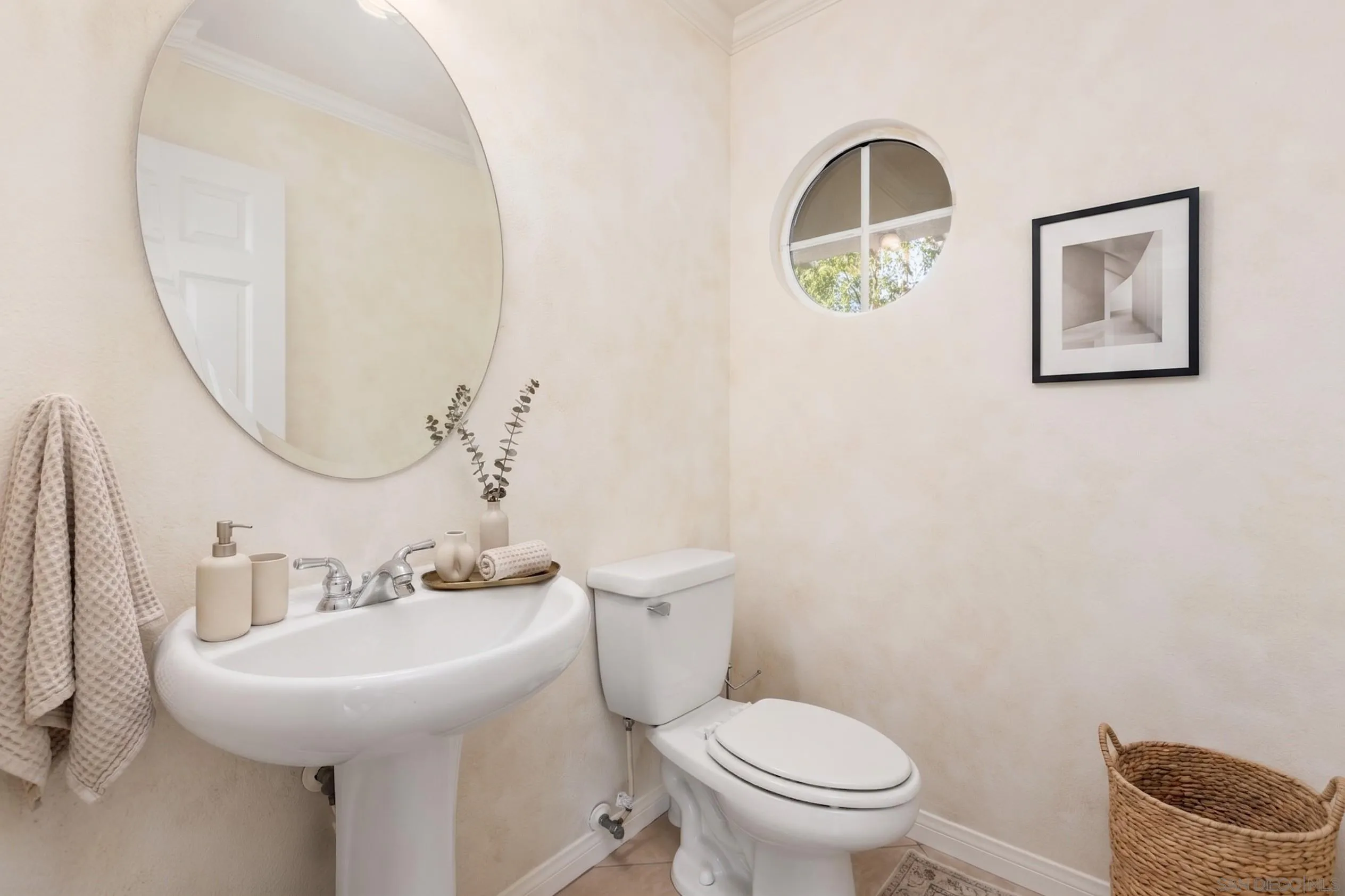 672 Inverlochy Drive Fallbrook, CA 92028 - Photo 9 of 56 Powder Room, Digitally Staged