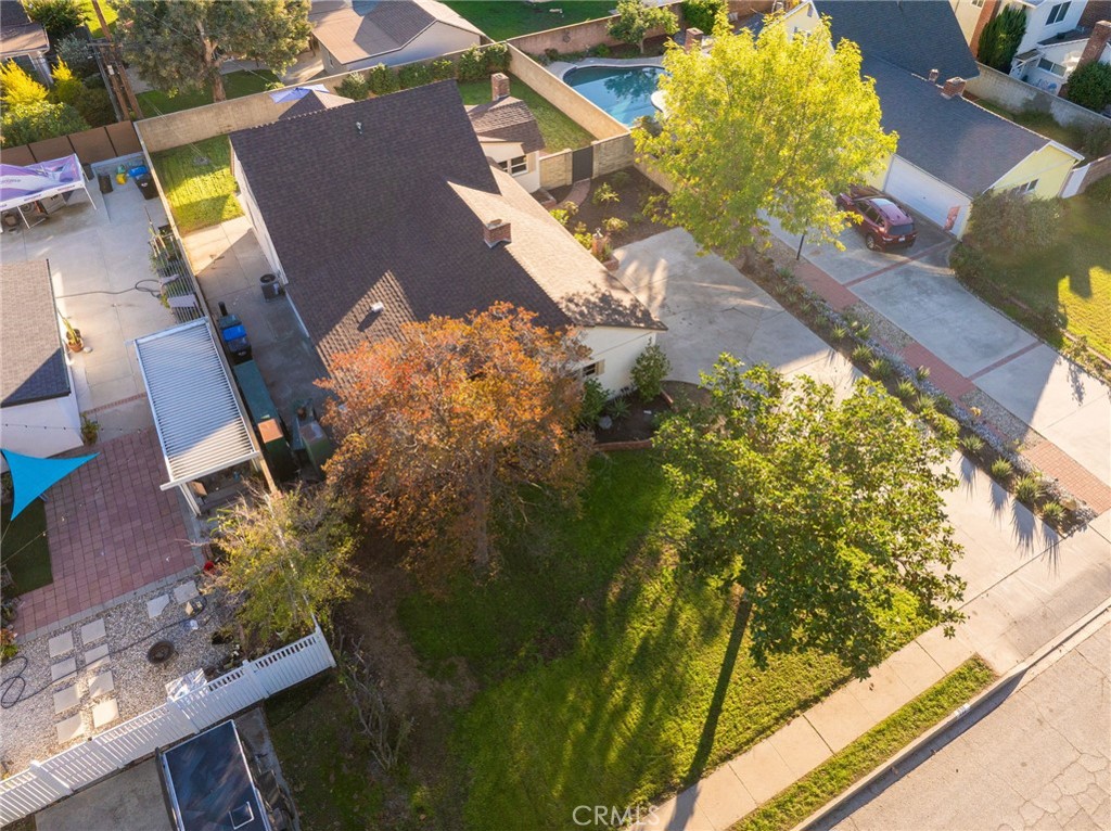 838 East Ada Avenue Glendora, CA 91741 - Photo 37 of 48 an aerial view of residential houses with yard