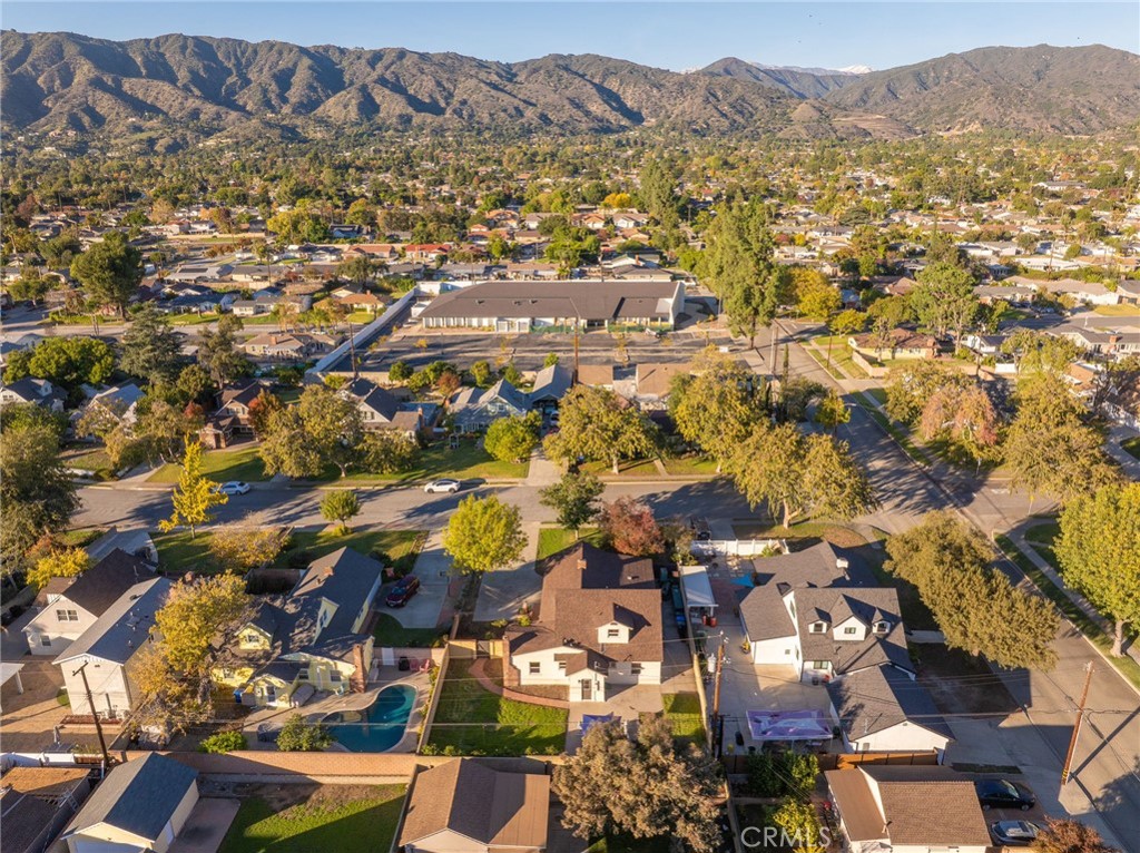 838 East Ada Avenue Glendora, CA 91741 - Photo 40 of 48 an aerial view of residential houses with outdoor space