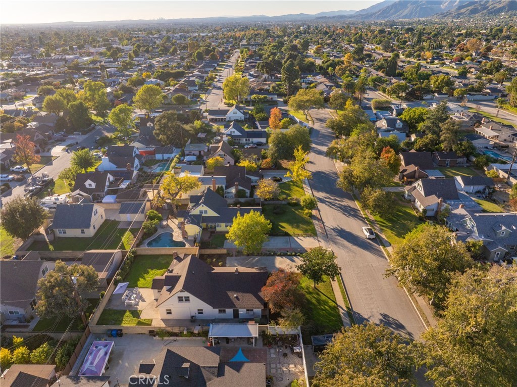 838 East Ada Avenue Glendora, CA 91741 - Photo 42 of 48 an aerial view of residential houses with outdoor space