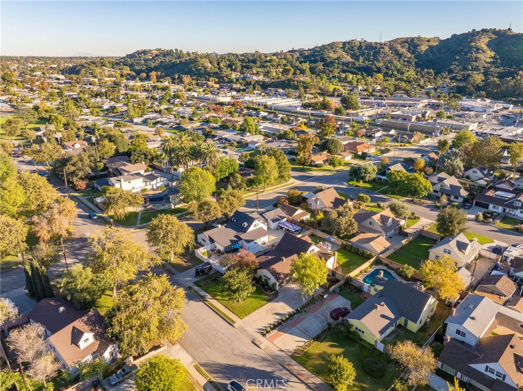 838 East Ada Avenue Glendora, CA 91741 - Photo 45 of 48 an aerial view of residential houses with outdoor space