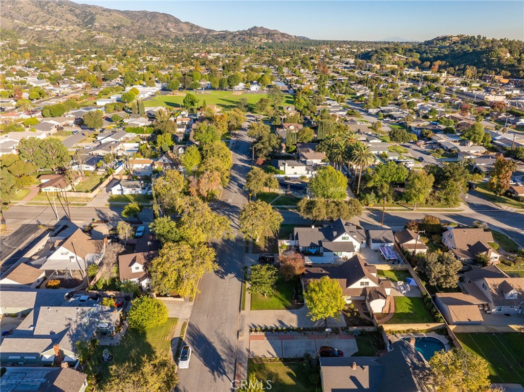 838 East Ada Avenue Glendora, CA 91741 - Photo 46 of 48 an aerial view of residential houses with outdoor space