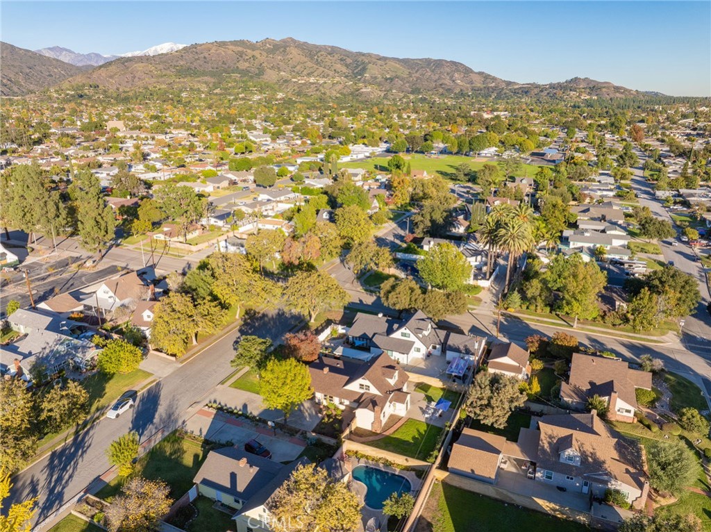 838 East Ada Avenue Glendora, CA 91741 - Photo 47 of 48 an aerial view of residential houses with outdoor space