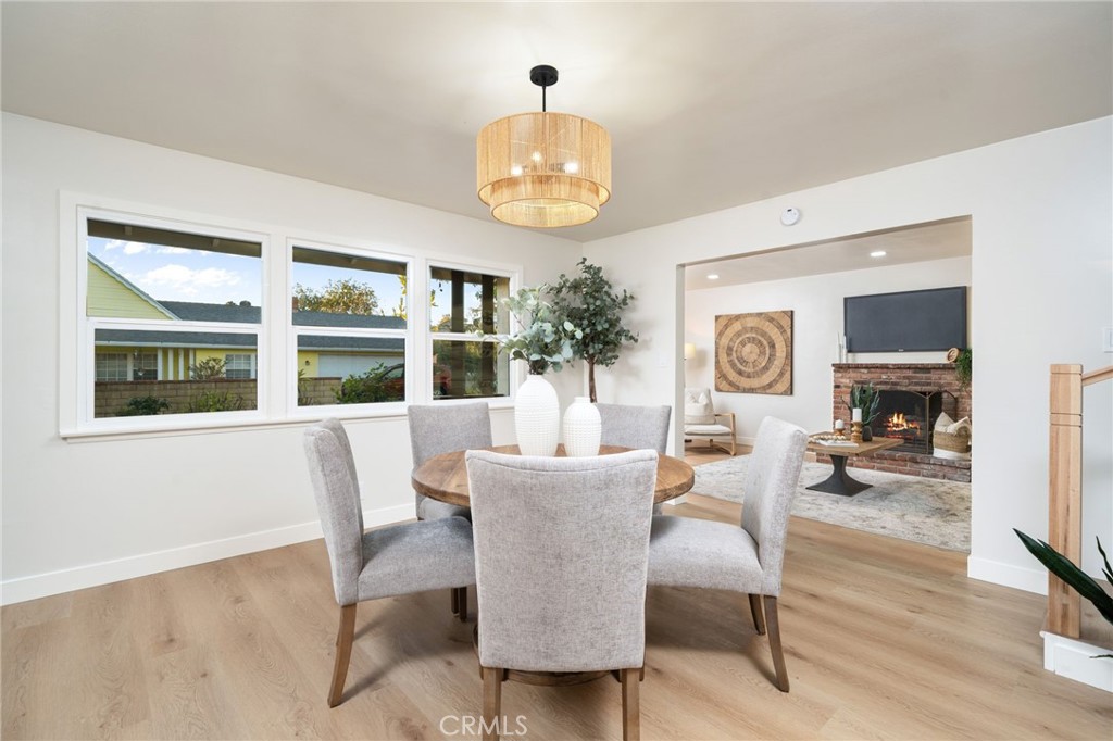 838 East Ada Avenue Glendora, CA 91741 - Photo 10 of 48 a view of a dining room with furniture window and wooden floor