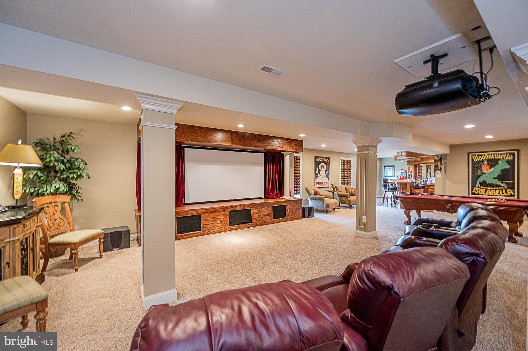 12004 Open Run Road Ellicott City, MD 21042 - Photo 47 of 68 Home Theatre lower level