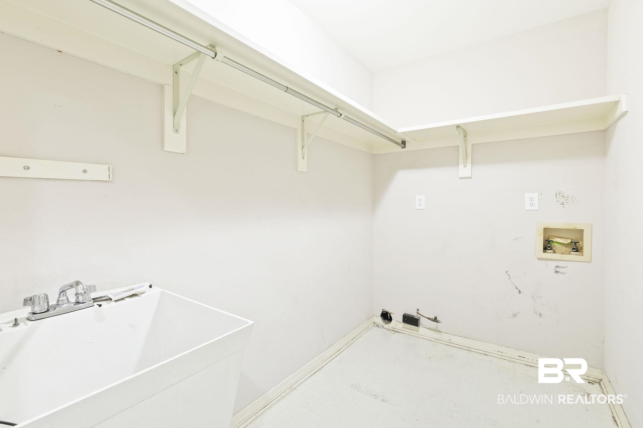 2100 Stonebrook Drive West Mobile, AL 36695 - Photo 42 of 60 Washroom with sink and hookup for a washing machine