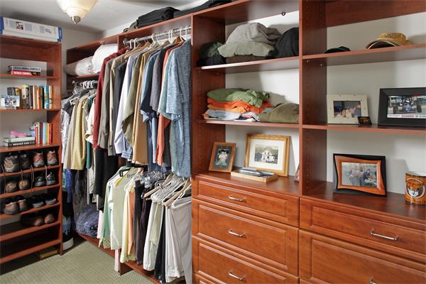 10 Baker Hill Drive Hingham, MA 02043 - Photo 14 of 21 a view of walk in closet with clothes and shoes