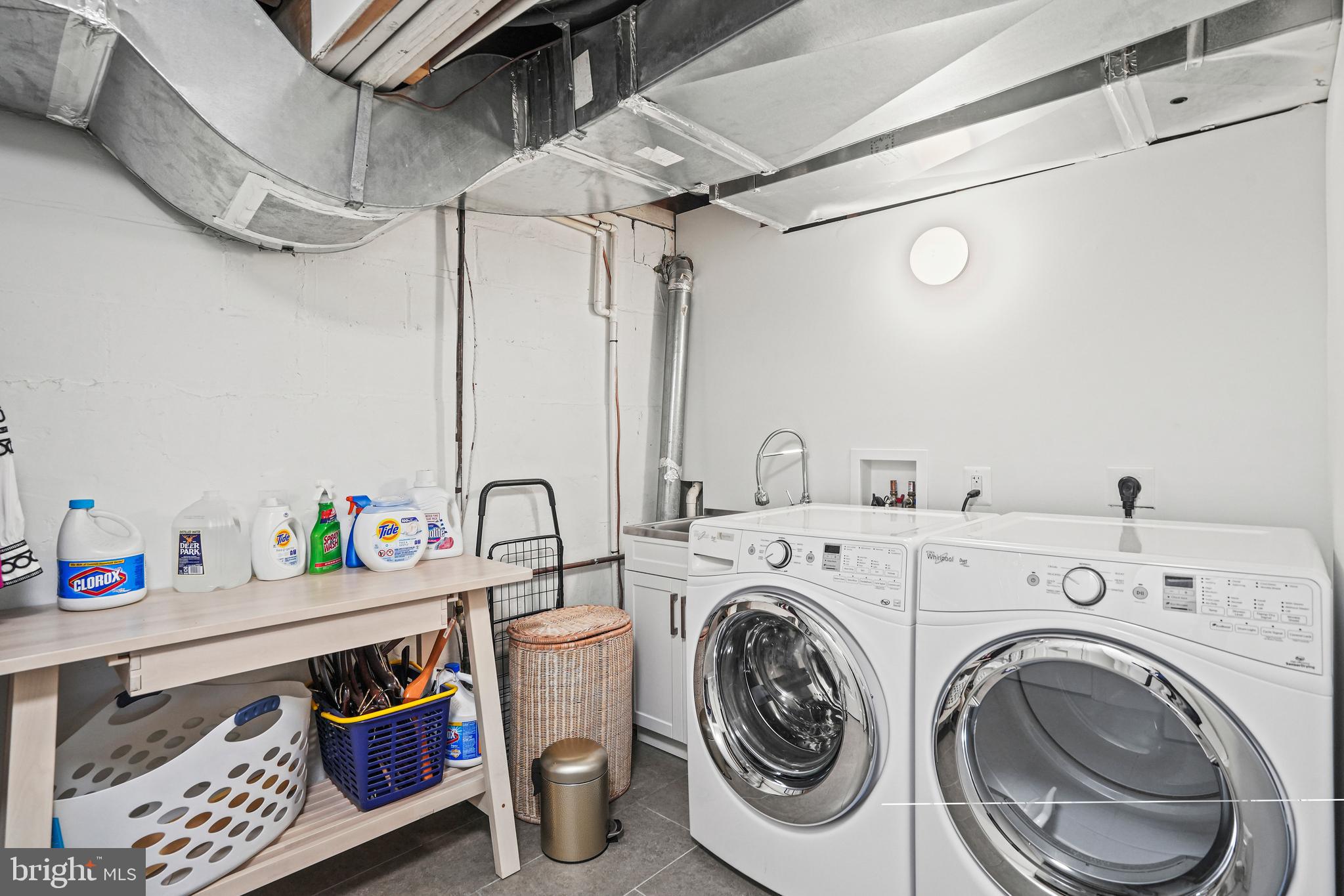 3740 Oliver Street Northwest Washington, DC 20015 - Photo 33 of 40 Lower level laundry room