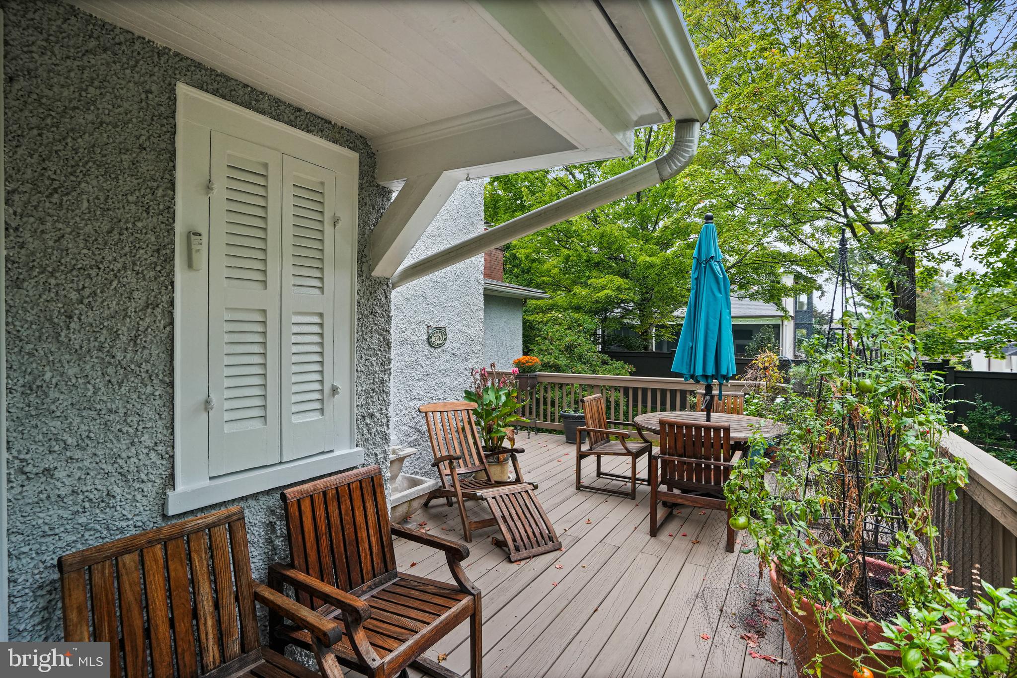 3740 Oliver Street Northwest Washington, DC 20015 - Photo 35 of 40 Large rear deck