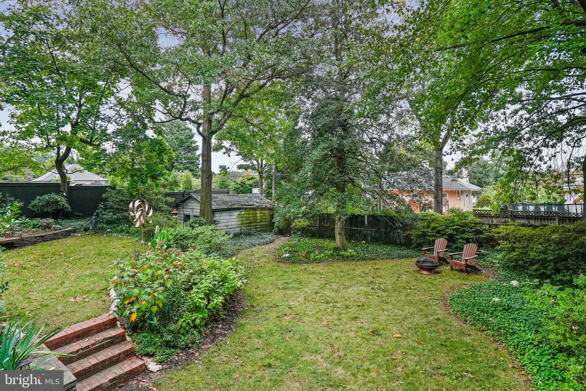 3740 Oliver Street Northwest Washington, DC 20015 - Photo 37 of 40 Expansive rear yard offering endless possibilities